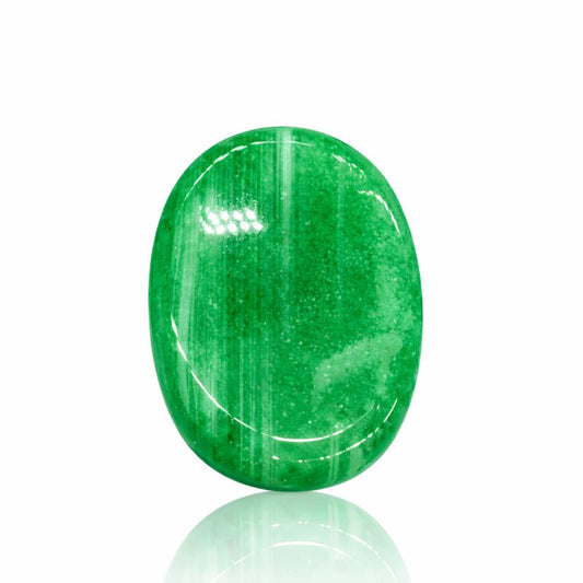 Green Strawberry Thumb Worry Stones Metaphysical Gemstone Crystal Healing Reiki Men Women Gift FENG Shui Positive Energy Love Wellness Palm Stones Wicca Powerful
