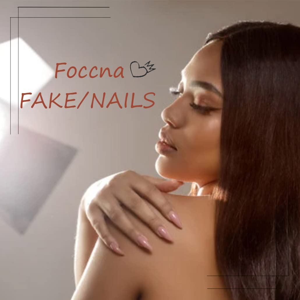 Foccna White Press on Nails Artificail Extra Long, French Square Fake Nails Crystal Flowers Nails Acrylic Full Cover Long Fake Nails with Design Nail Tips for Women&Girls,24PCS