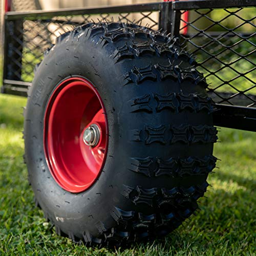 Yutrax TX162 HC1500 Heavy Duty ATV / UTV Trailer – for Off-Road Use - 1,500 lb. Capacity