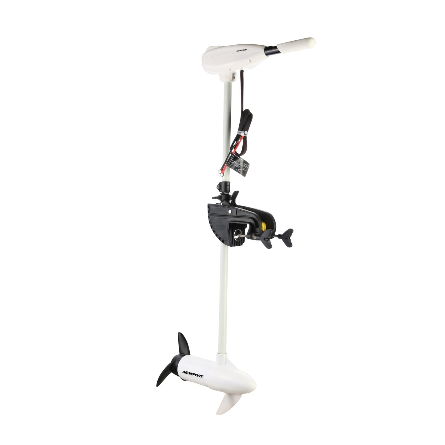 Newport L-Series 86lb Thrust Transom Mounted Saltwater Electric Trolling Motor w/LED Battery Indicator (40" Shaft)