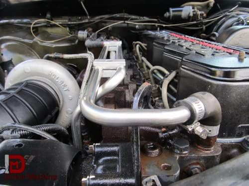 ZPFGOA NEW 1st, 2nd Gen CUMMINS Stainless Heater Lines (Feed and Return Line), Compatible with 1989 1990 1991 1992 1993 1994 1995 1996 19971998 Dodge (12V Engine), 3912086, 3912087