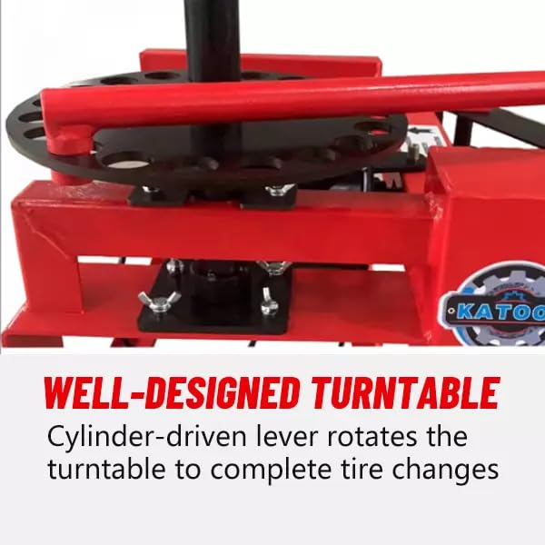 AUTOKATO Mini Tire Changer Machine 39 Inch Air Bead Breaker - Compact & Powerful for Road Rescue & Mobile Car Repair