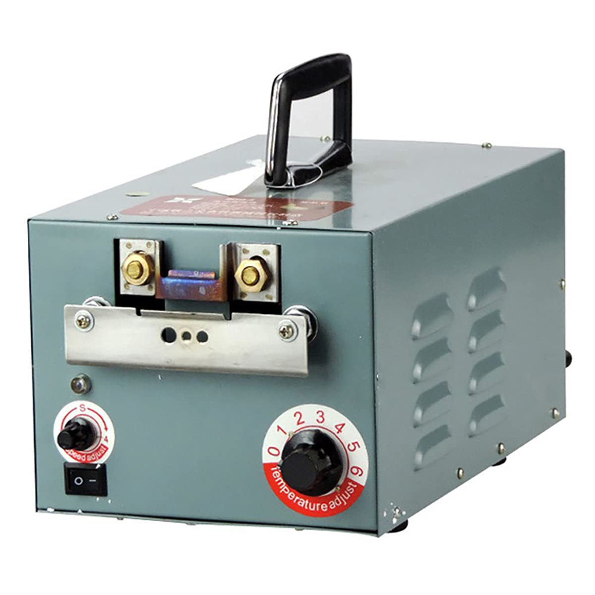 PreAsion 110V Automatic Chicken Debeaking Machine Poultry Beak Cutting Machine with 2 Blades Poultry Debeaking Machine Chick Beak Cutting Chicken Beak Removing Machine