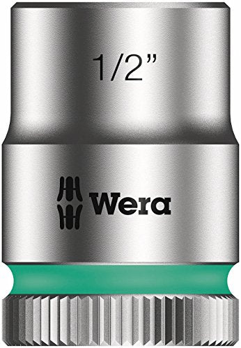 Wera 05004079001 8100 SC 9 Zyklop Imperial Speed Ratchet Set, 28 Piece, 1/2" Drive