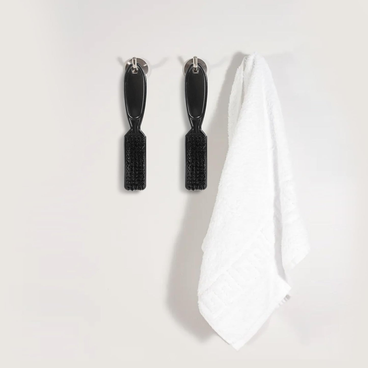 ZEAYEA 50 Pcs Blade Clipper Cleaning Brush, Barber Blade Cleaning Brush, Hair Styling Nylon Brush Tool for Trimmer Cleaning Clipper Manicure Salon Haircut, Barbers Supplies, Black