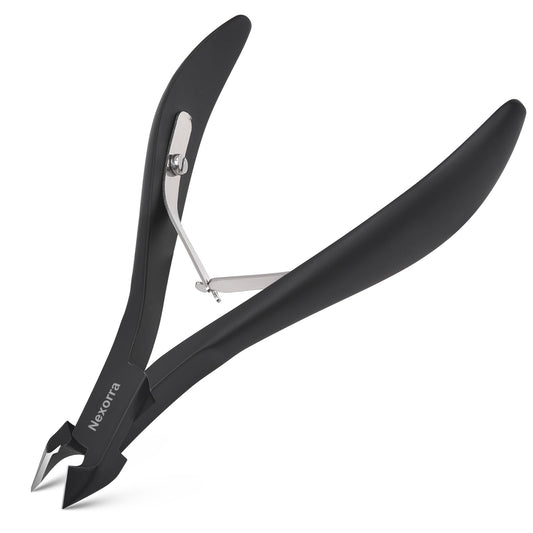 Nexorra Premium Sharp Cuticle Nipper Cuticle Cutter and Nail Cuticle Trimmer for Salon Manicure, Pedicure and Ingrown Toenail Care, Ideal for Precise Cuticle Removal and Dead Skin Trimming.