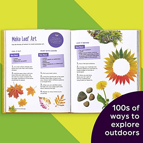 The Highlights Book of Things to Do Outdoors: Fun Nature Book of STEM Activities and Outdoor Games for Curious Kids 7 and Up, 100+ Ways to Explore Outdoors