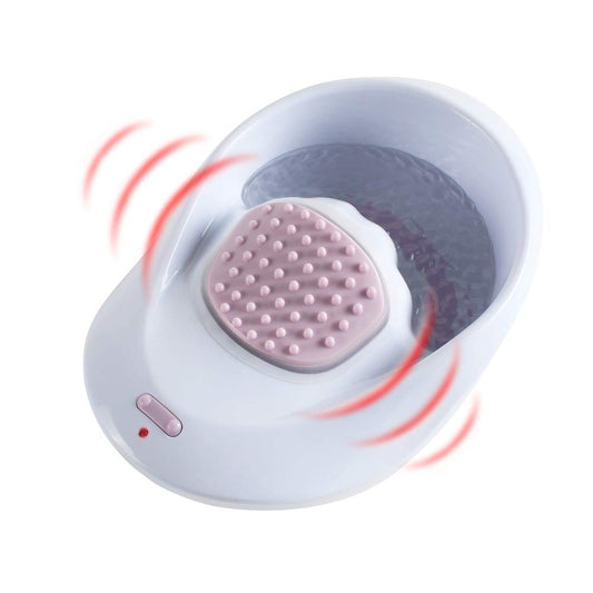 liddy art Electric Massage Nail Soaking Bowl, Manicure Hand Bowl Vibration Spa Massage Soak Soothing Relaxing Manicure Machine Soften Cuticles