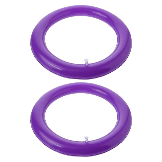 GOOHOCHY Inflatable Yoga Ball Stand 16.53X16.53X2.36In Anti Slip Fitness Ball Base Holder for Stability Gym Exercise Support