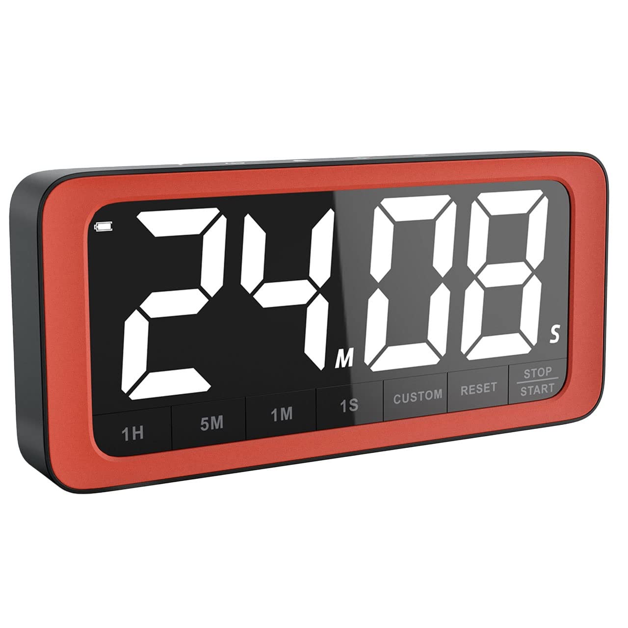 EINVARIOUS Portable Magnetic LED Large Display Digital Kitchen Timer Countdown Home Cooking Classroom Gym