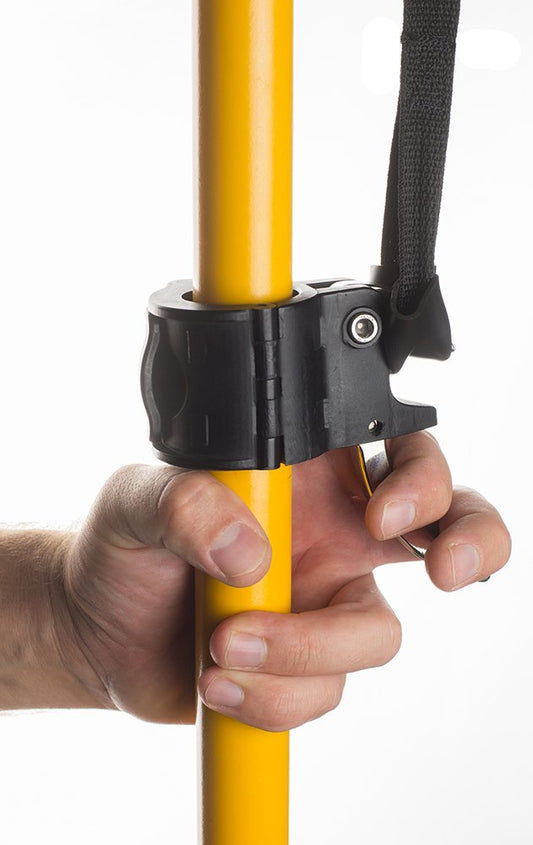Notch Big Shot Trigger Improves Launching, Accuracy & Line Setting, Quick Mid-Pole Attachment to All 1.25" Round Utility Grade Fiberglass Poles, Integrated Safety Latch (50011)