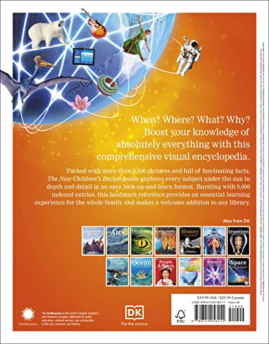 The New Children's Encyclopedia: Packed with thousands of facts, stats, and illustrations (DK Children's Visual Encyclopedias)