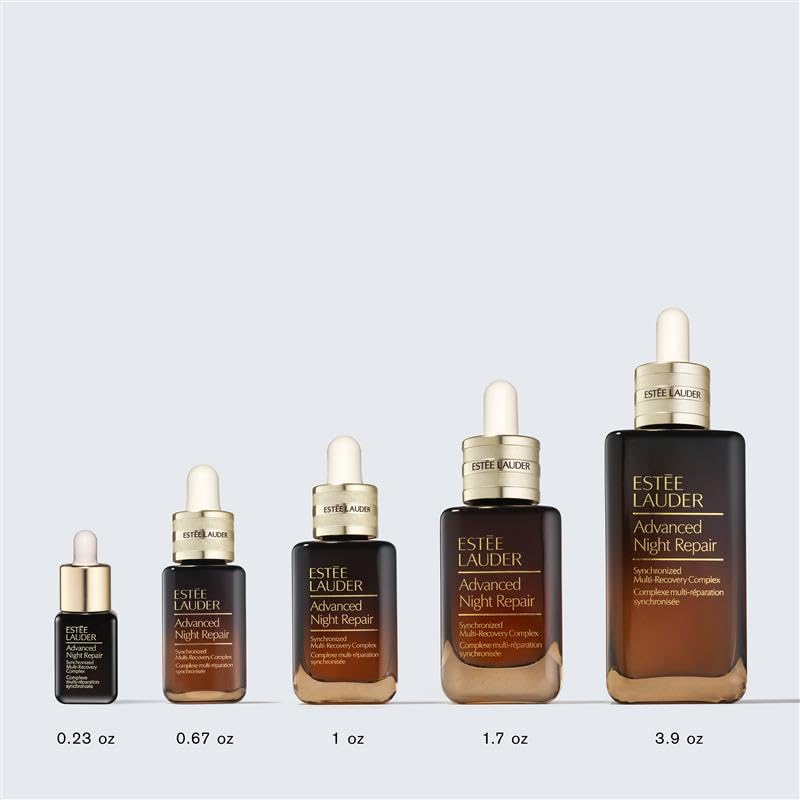 Estée Lauder Advanced Night Repair Face Serum Synchronized Multi-Recovery Complex with Hyaluronic Acid & Peptides| Anti Aging & Hydrating, 1.7 Fl Oz