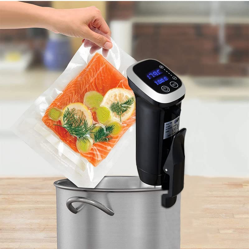 Sous Vide Cooker Immersion Circulator IPX7 Waterproof, 1800 Watts Vacuum Food Cooker, LCD Digital Display(US Plug, 110V)