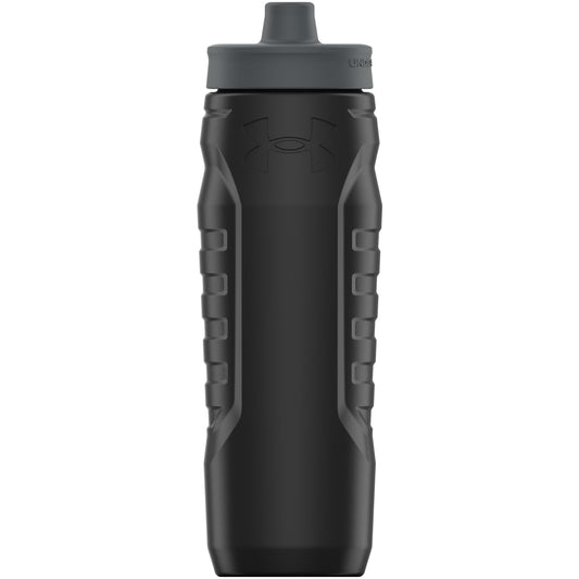 Under Armour Squeeze Water Bottles, 32 oz Water Bottles, Sideline Sports Water Bottle with Quick-Shot Lid, Quick & Easy Hydration, Gym Water Bottles, Squeeze Bottle, 1 32oz Bottle