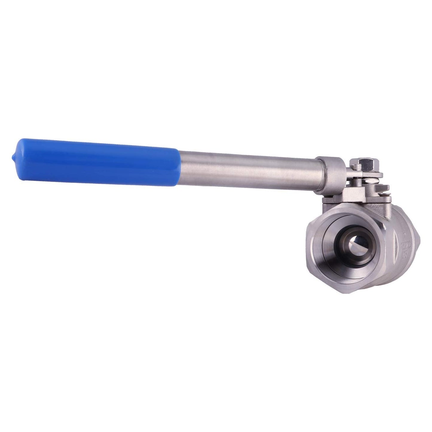 ARITA Spring Return "Deadman" Handle Ball Valve 2", Stainless Steel 304 Full Port 1500PSI for Water, Oil & Gas, Female NPT