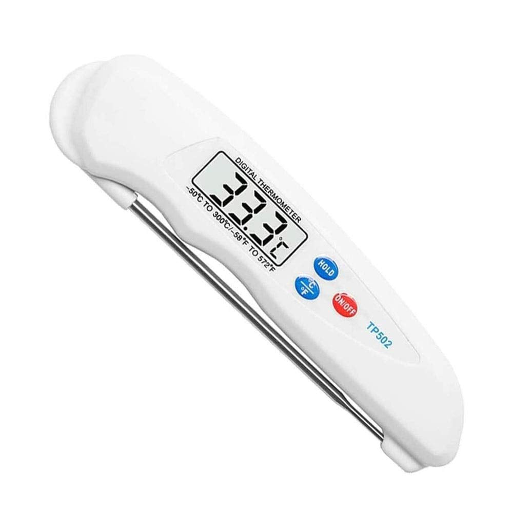 NCRD Meat Thermometer for Cooking Food Thermometer Digital Instant Read Kitchen Cooking Thermometer with Backlight LCD for Grilling/BBQ/Baking/Candy/Liquids/Oil