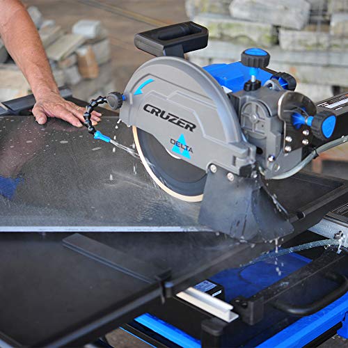 Delta - 10 in. Cruzer Wet Tile/Stone Saw