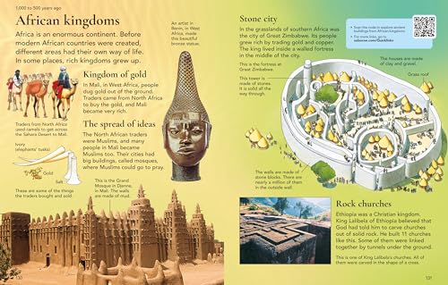 Usborne Children's Encyclopedia: An Illustrated introduction to History, Nature, and More for Home Learning. Full of Photographs, Diagrams, Maps and 150 Links