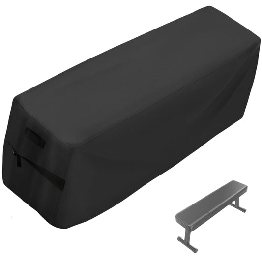 Weight Bench Cover - Exercise Workout Bench Cover Waterproof Protective Covers for Sit-Up Board - 45"L×12"W×16"H, Black