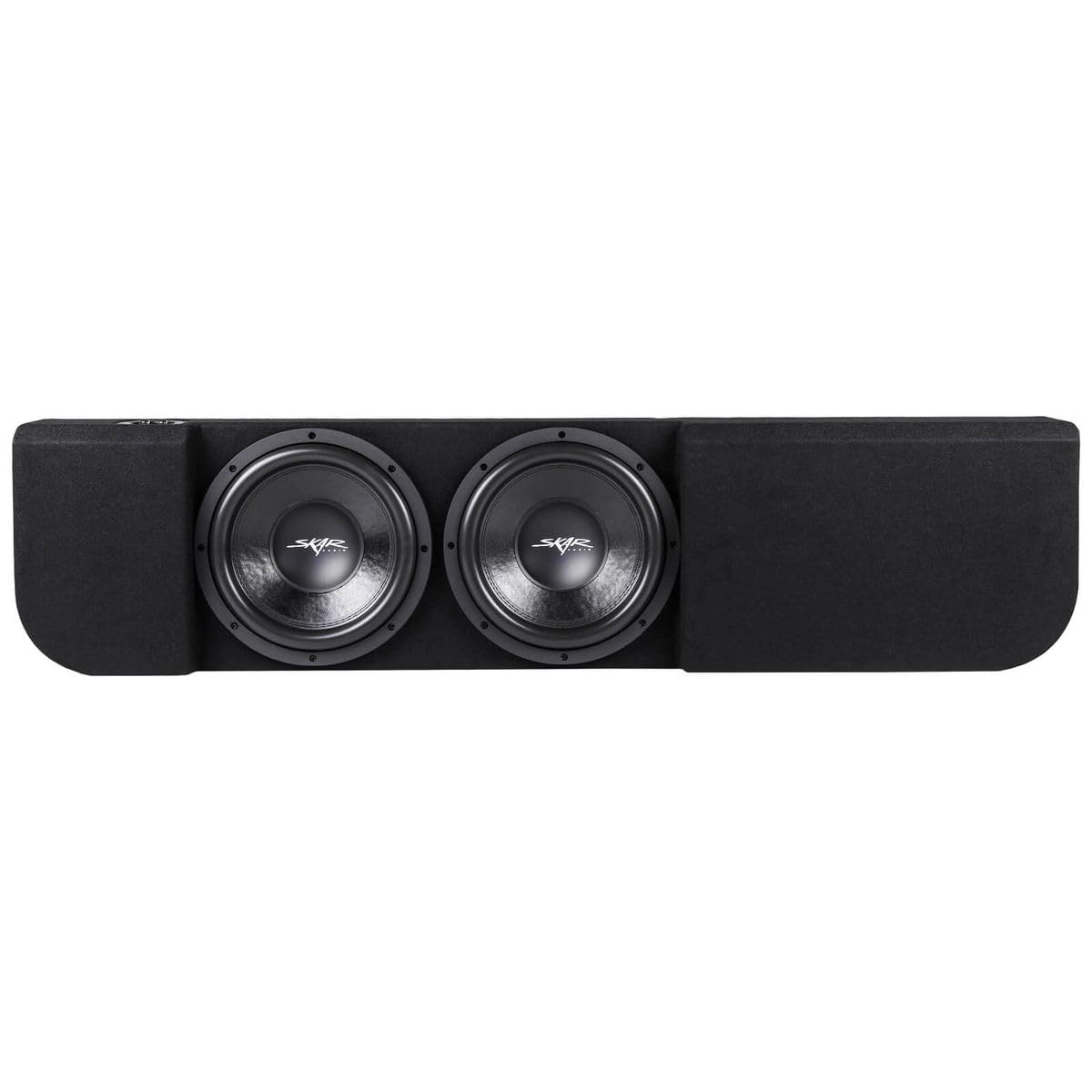 Skar Audio Dual 12" Loaded VD Series Ported Subwoofer Enclosure Compatible with 2009-2014 Ford F-150 Super Crew Cab Trucks
