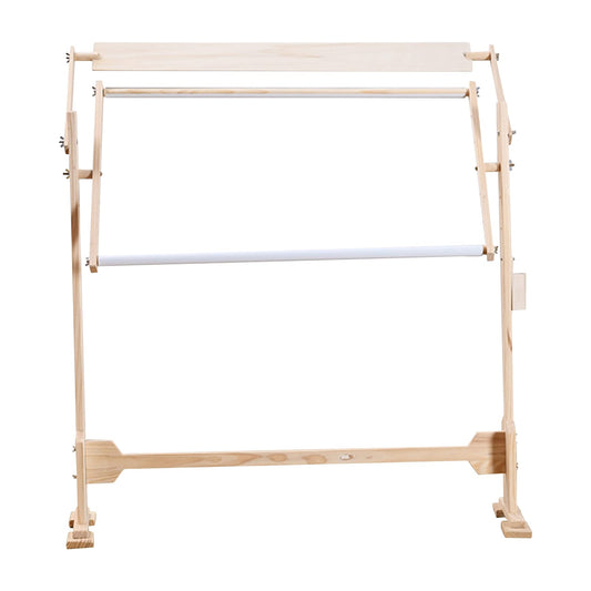 ELUKHT Embroidery Frame, Stand, Cross-Stitch Frame, Adjustable, Wooden Frame to Embroidery Frame, Needlework Stand Wooden Embroidery Frame