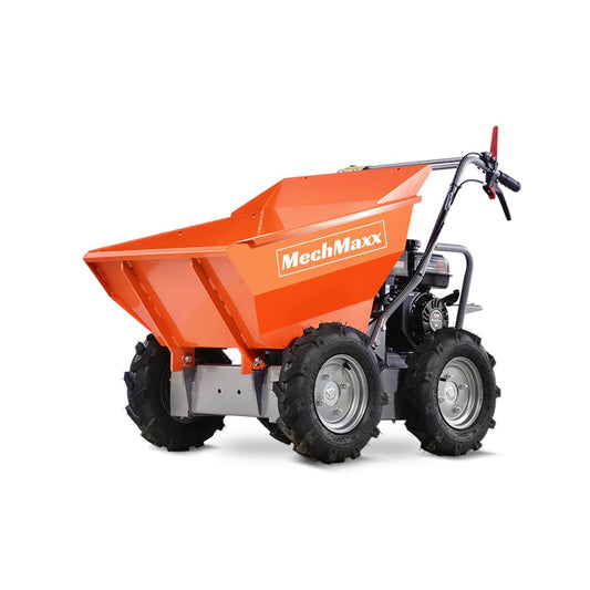 MechMaxx 660Lb Capacity 212cc 7HP Gas Powered Wheelbarrow Dumper Dump Cart,3F+1R Gearbox, T30