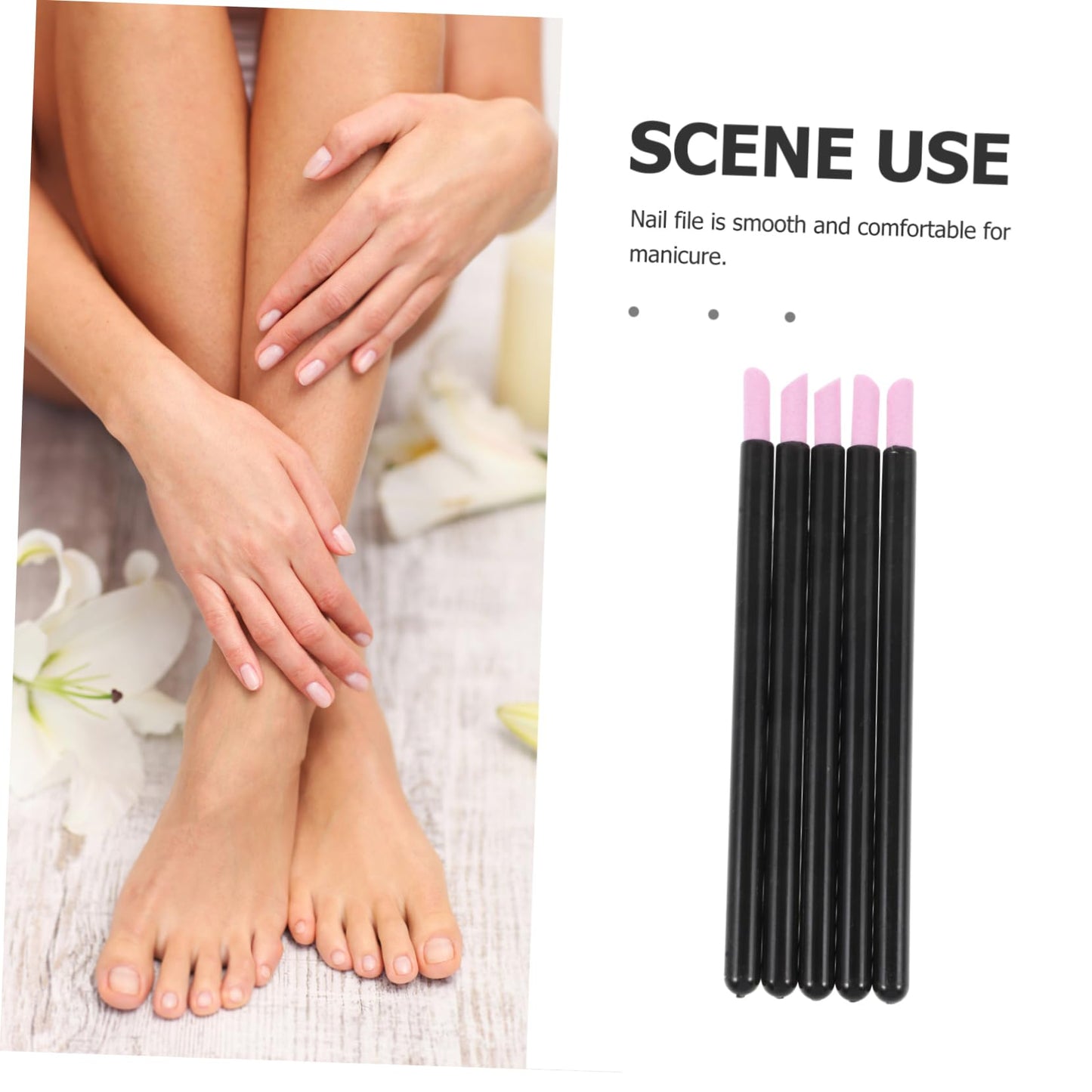 IWOWHERO Professional Nail Engraving Pen 5pcs Nail Polish Corrector Pen Set Makeup Remover Tool Cuticle Portable