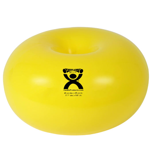 CanDo Donut Exercise, Workout, Core Training, Swiss Stability Ball for Yoga, Pilates and Balance Training in Gym, Office or Classroom