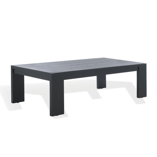 SAFAVIEH Couture Collection Nikole Black Rectangle Coffee Table