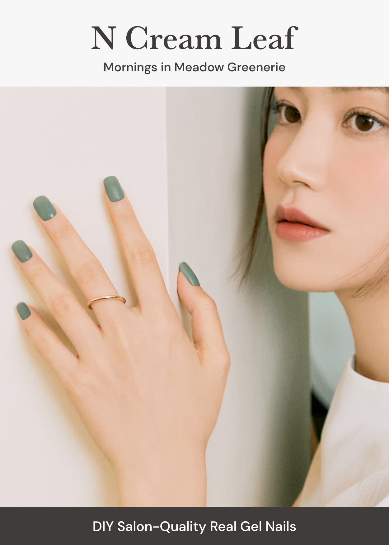 ohora Semi Cured Gel Nail Set of 3 (N Cream Leaf & N Cream Cloud & N Brick) - Professional Salon-Quality Nail Care
