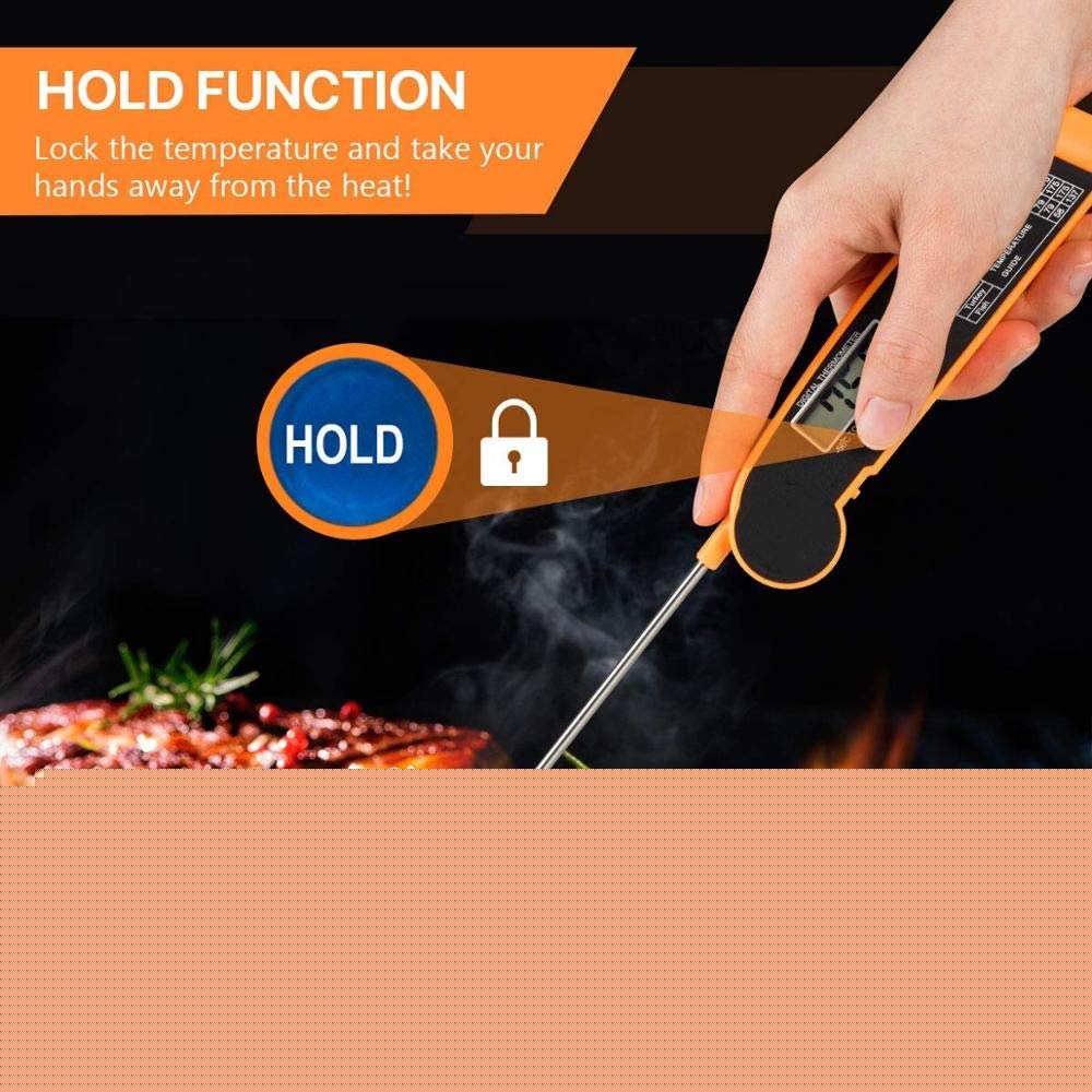 MVUYO Digital Kitchen Food Thermometer for Meat Water Milk Cooking Food Probe BBQ Electronic Oven Thermometer Kitchen Tools