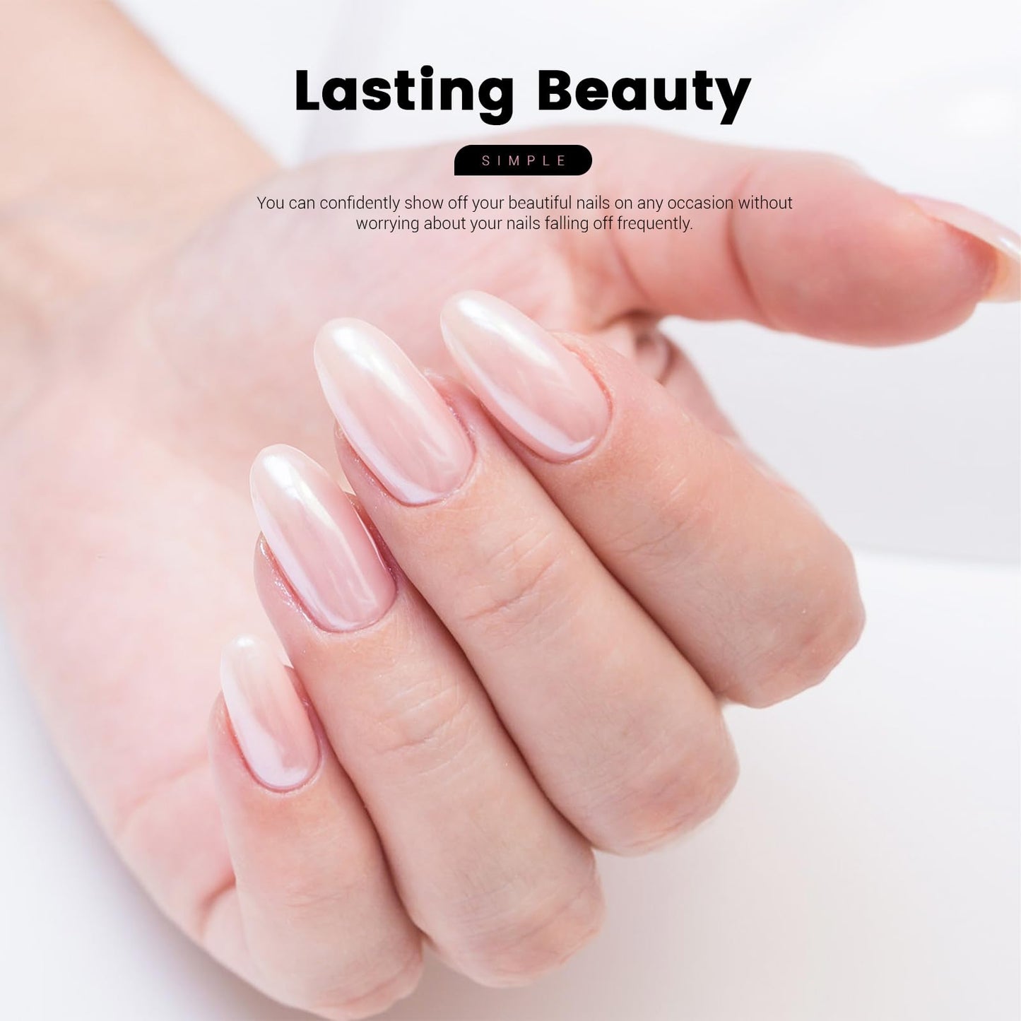 1400 Pcs 3 Styles Clear Nail Tips, Pre-shaped Acrylic Press on Nails Kit with Short Oval Nail Tips, Square and Stiletto, Fake Soft Gel for Extension Manicure Home DIY