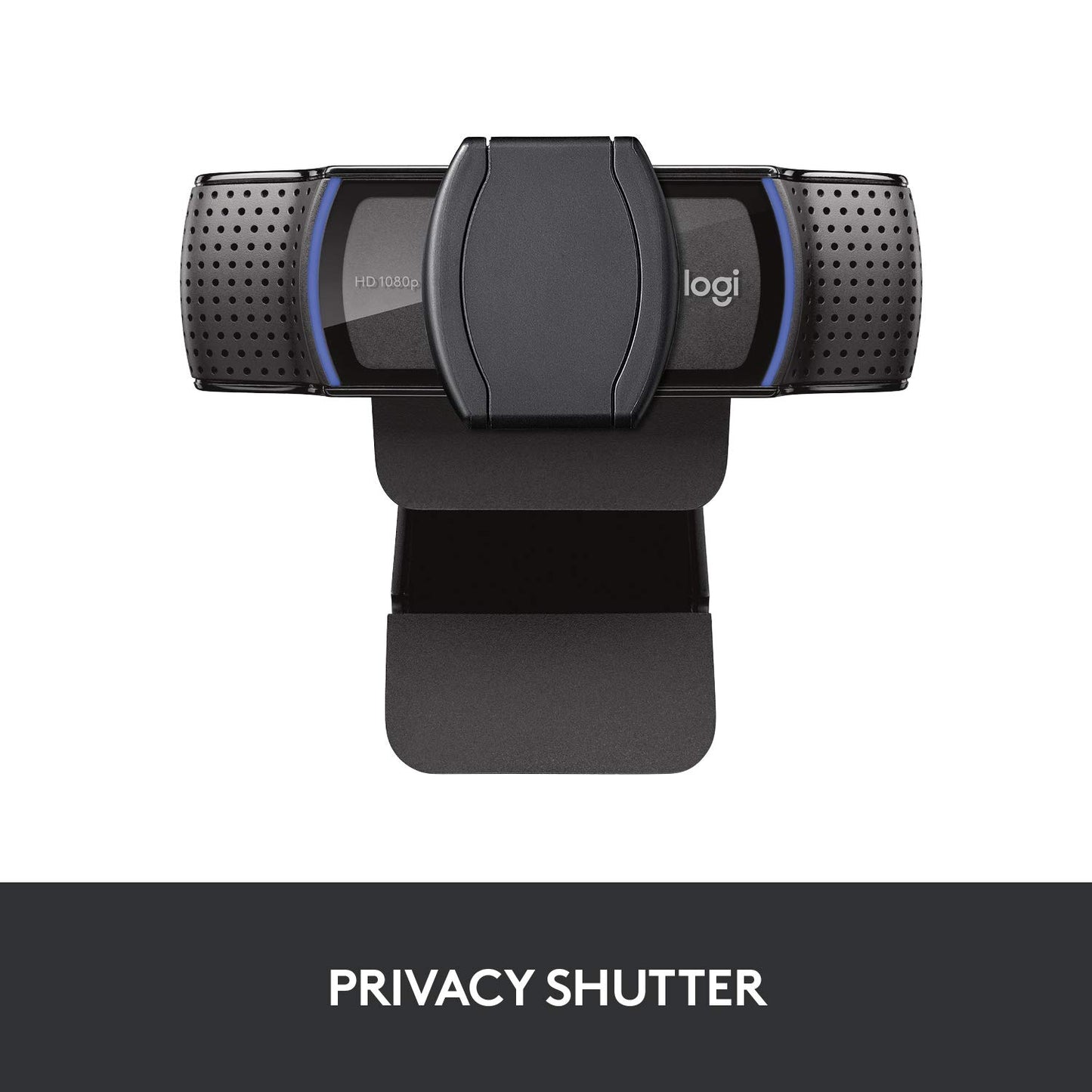 Logitech C920S HD Pro Webcam, Full HD 1080p/30fps Video Calling, Clear Stereo Audio, Light Correction, Privacy Shutter, Works with Skype, Zoom, FaceTime, Hangouts, PC/Mac/Laptop/Tablet/Xbox