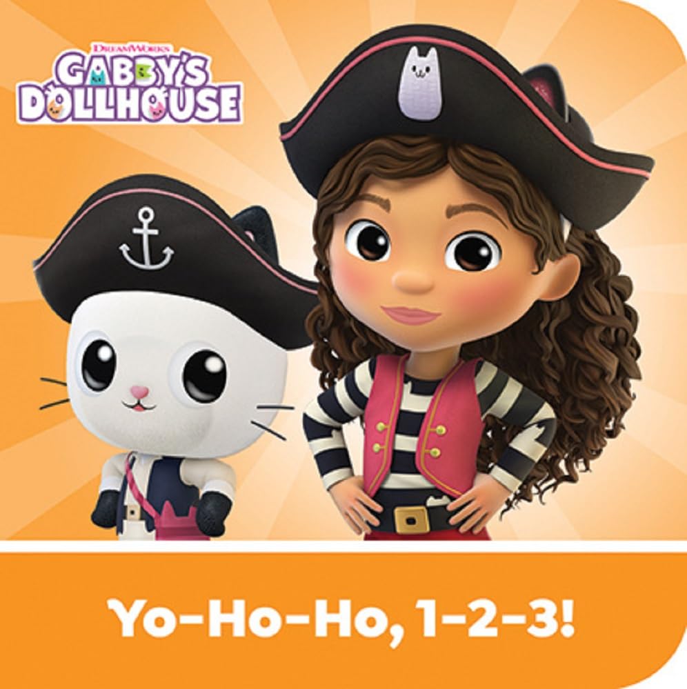 DreamWorks Gabby’s Dollhouse - My First Library Board Book Block 12-Book Set - First Words, Alphabet, Numbers, and More! - PI Kids