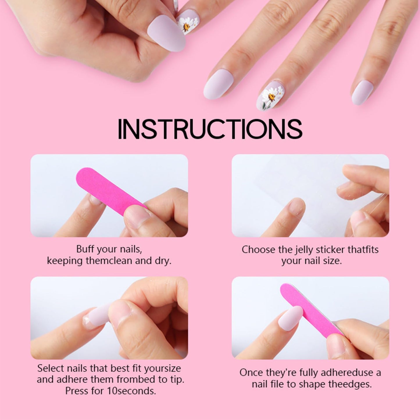 Christmas Press on Nails 24Pcs Reindeer Gel Glue on Nail Santa Claus Medium Almond False Nails Glossy Blue Gradient Acrylic Fake Nail Moon Stick on Fingernails for Women Xmas Gift