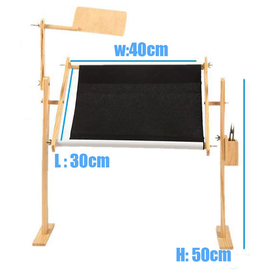 SDVantage Cross Stitch Frame Cross Stitch Stand, Frame Embroidery Floor Stand, Wooden Cross Stitch Floor Stand, Tapestry Frames