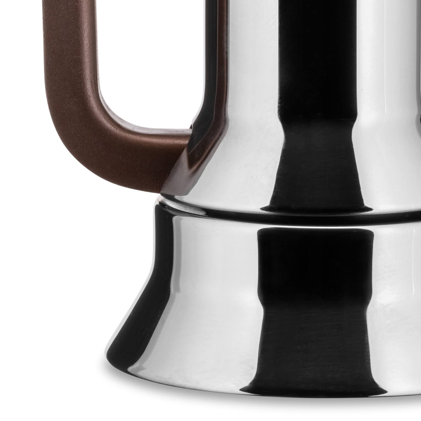 Alessi 9090/3 - Design Stovetop Espresso Coffee Maker, 18/10 Stainless Steel, Mirror Polished, 3 cups