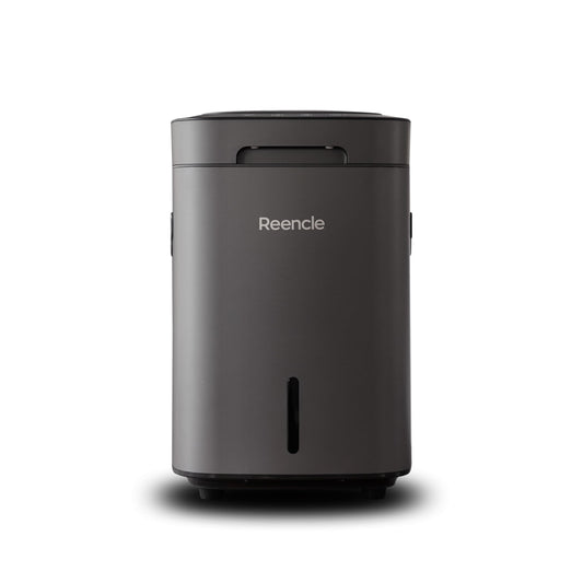 Reencle Prime Electric Composter - 14L Kitchen Composter, Decomposes Up to 2.2 lbs Food Waste Daily, Odorless Indoor Composting with Whisper-Quiet Technology & Rapid Decomposition (Silver)