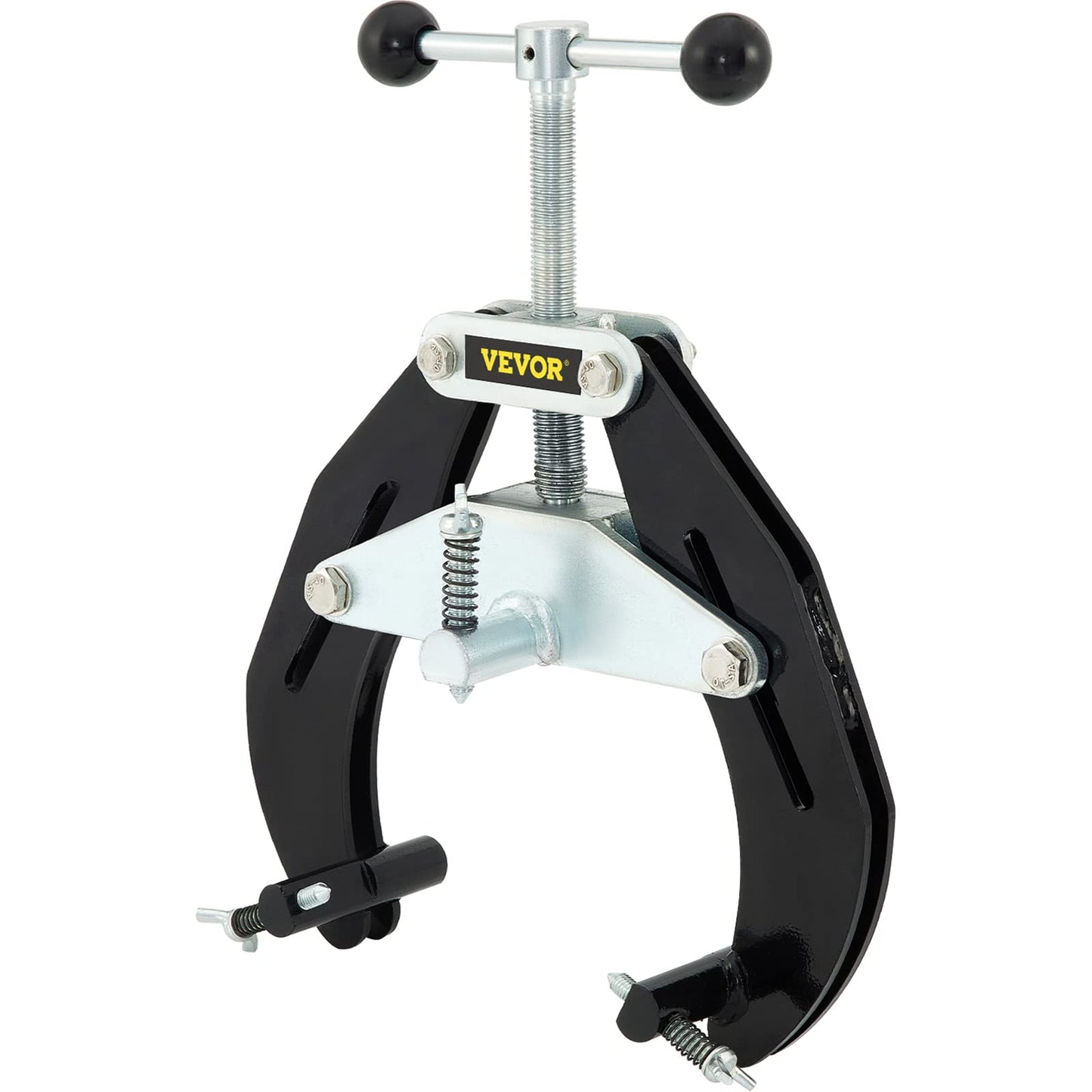 VEVOR Pipe Clamp, 2-6 in, Ultra Clamp with Quick Acting Screws & Locking Chain Pliers, Removable 48 in Chain, Holds 14 in Diameter Pipes