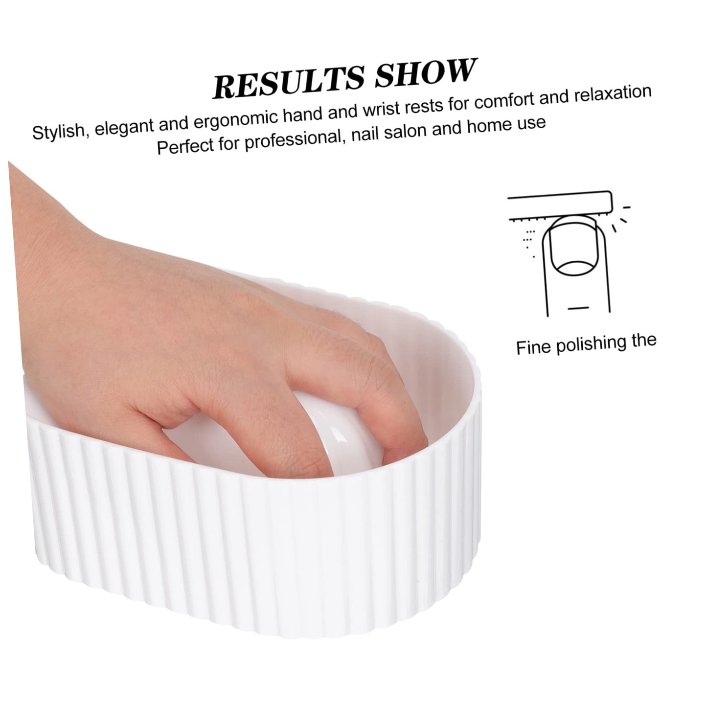Mikinona Nail Soaking Bowl Manicure Hand Soak off Tray Gel Polish Remover Acrylic Nail Art Tool 5.5X4.3X2.4 Inch Clear Spa Bowl for Home Salon Use