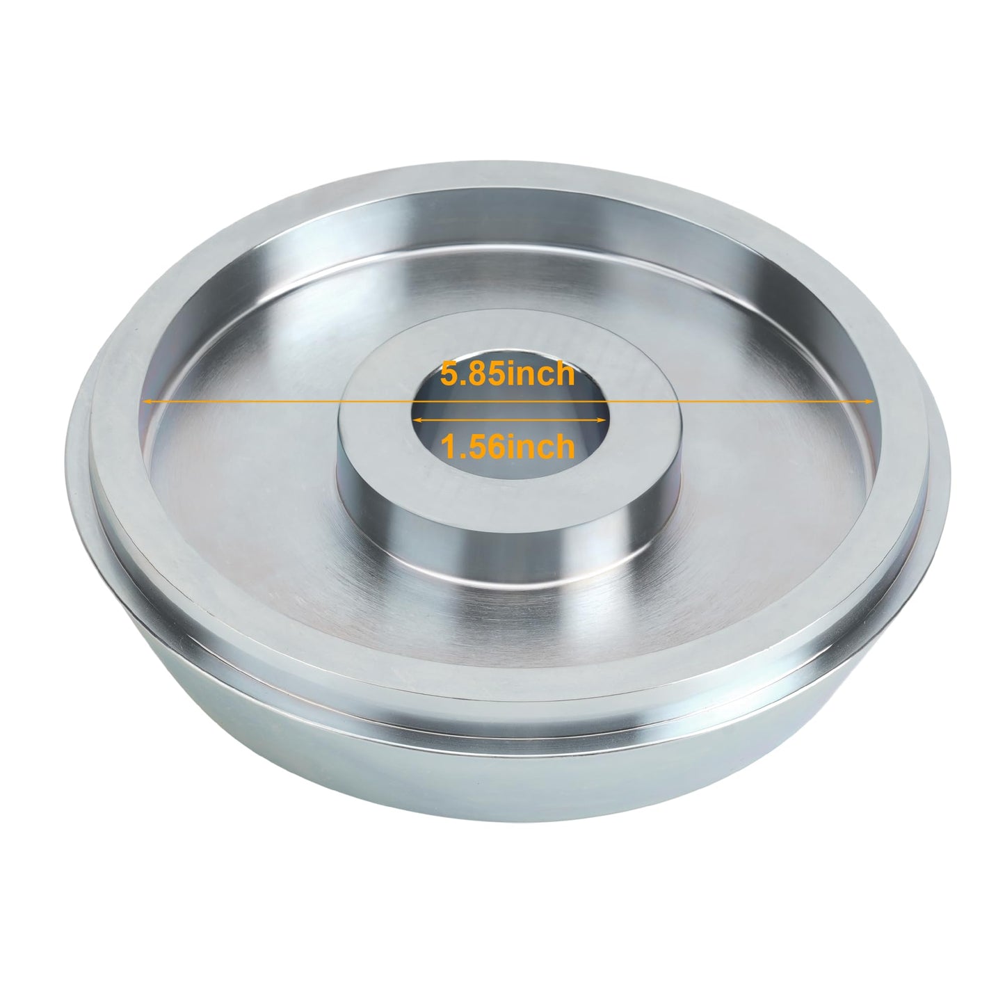Wheel Balancer 6" - 7" Large Tapered Cone for F450 & F550 Trucks - Fits Accuturn, Bosch, CEMB, Coats, Corghi, FMC, Hofmann, Hunter, John Bean, Kwikway, Snap-On with 40mm Shaft-Sliver