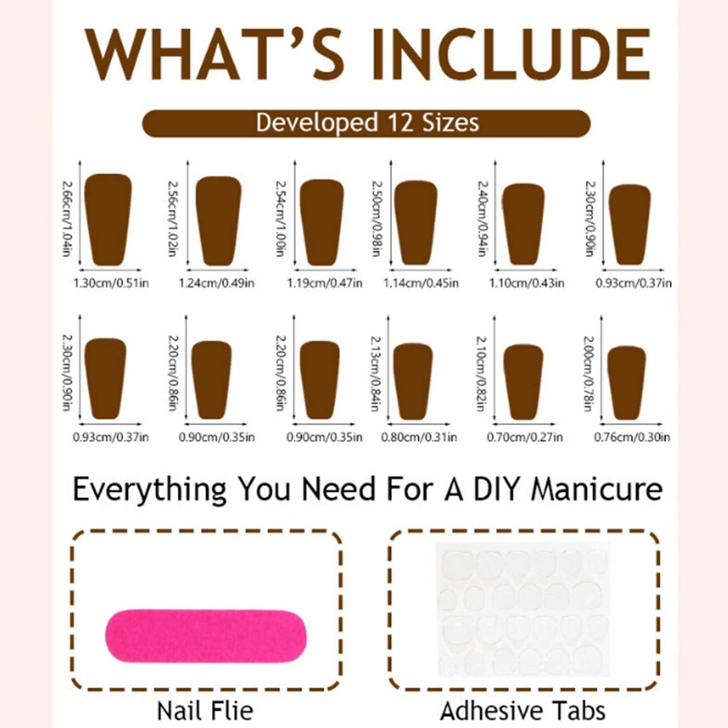 Gifiky False Nails- Swirl Press on Nails Short Coffin Nails Tips Glitter Nude Fake Nails for Women and Girls 24Pcs