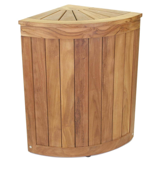 Kai Corner Teak Laundry & Storage Hamper