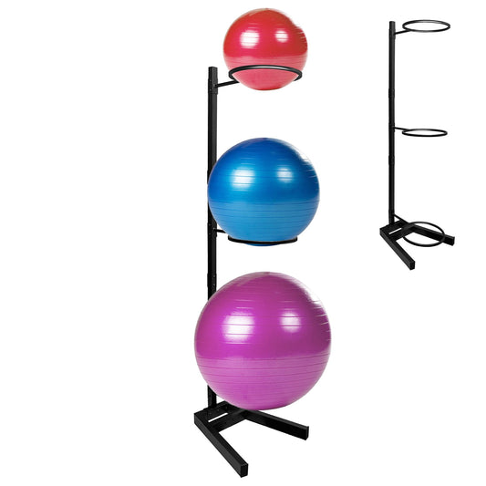 Montex Yoga Ball Holder, Exercise Ball Holder Vertical Storage for Commercial Gym and Home