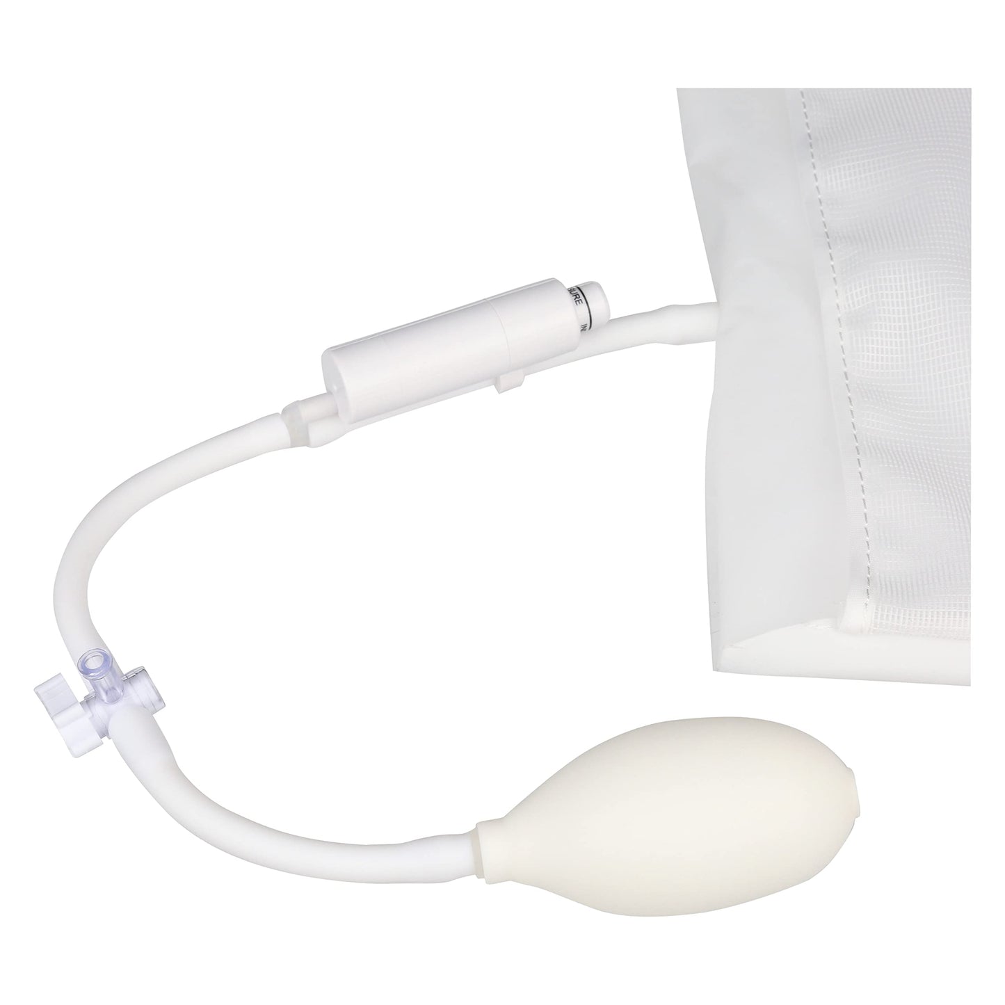AHS American Hospital Supply Medical Pressure Infusion Bag 1000ml | IV Pole Infusion Sack with 3 Way Stopcock Smart Design and Easy to Use | Medical Supplies (Pack of 10)