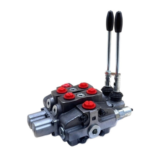 SD8 2 Spool 80L/min Hydraulic Manual Sectional Valve(SD8-3OT)