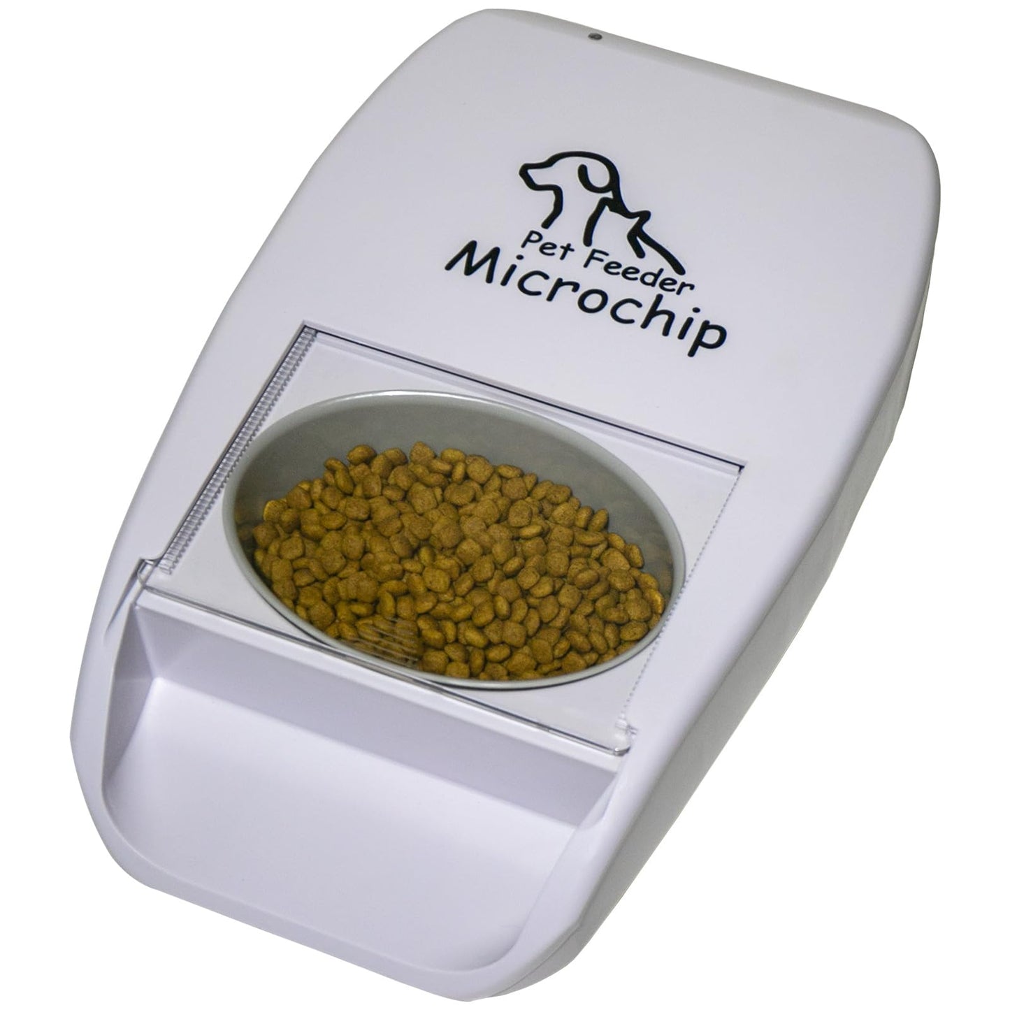 Furrify Automatic Pet Feeder with Active RFID Technology, Dual Source Battery/USB - Prevents Food Stealing, Perfect for Prescription Diets, Schedules Meals for Multiple Pets (Cats & Dogs) (White)
