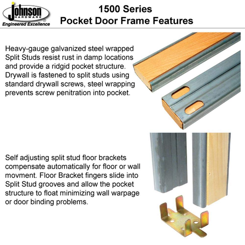 SARTODOORS - Sliding French Double Pocket Doors 64 x 80 inches Clear Glass 12 Lites| Felicia 3355 Matte White | Kit Trims Rail Hardware | Solid Wood Interior Bedroom Sturdy Doors