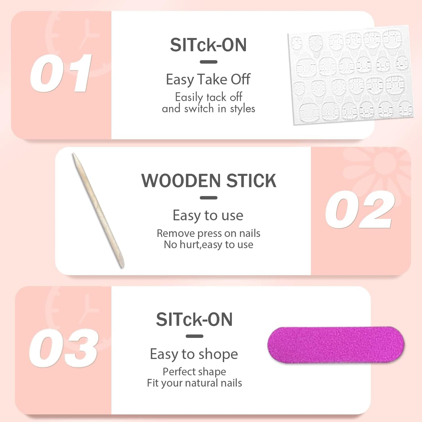 KQueenest Cat Eye Press on Nails Long Medium Square, Glitter Dark Red Fake Nails Press ons Coffin, Press on Acrylic Nails Bling Chrome Glue on Nails for Women Birthday Party Salon Manicure, 30 Pcs